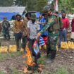 Foto: Lima Pemuda Eks OPM Ikrar Kembali ke NKRI di Puncak Papua