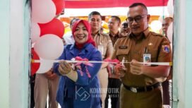 Foto: Suprayogie meresmikan Koperasi Kelurahan Merah Putih (KKMP) di Kelurahan Cempaka Baru, Kecamatan Kemayoran, Jakarta Pusat, Selasa (27/1/26)