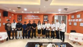 Foto: Audiensi antara jajaran Kantor Pertanahan Kota Administrasi Jakarta Barat dan pengurus Persatuan Wartawan Indonesia (PWI) Pokja Wali Kota Jakarta Barat berlangsung di Kantor Pertanahan Jakbar, Rabu (4/2/2026)