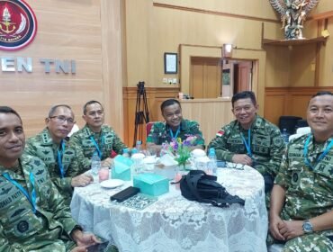 Foto: Kadispen Kodaeral IV Batam Hadiri Rakornispen TNI 2026 di Mabes TNI Cilangkap