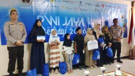 Foto : Kepedulian sosial di bulan suci Ramadan kembali ditunjukkan oleh Persatuan Wartawan Indonesia (PWI) Provinsi DKI Jakarta melalui kegiatan PWI Jaya Berbagi 2026.