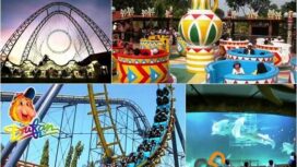 Foto : Momentum libur Hari Raya Idul Fitri 1447 H dimanfaatkan masyarakat untuk berwisata. Taman Impian Jaya Ancol menjadi salah satu destinasi favorit, terbukti hingga pukul 17.00 WIB pada Lebaran hari kedua, jumlah pengunjung mencapai 47.070 orang.