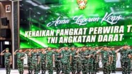 Foto: 28 Perwira Tinggi (Pati) TNI Angkatan Darat resmi naik pangkat. (Dok-Dispenad)