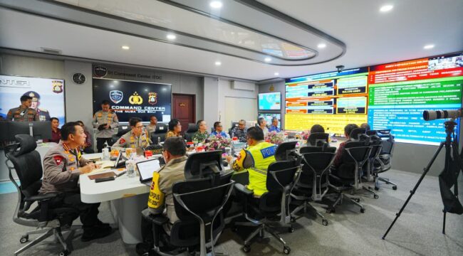 Foto : Kapolri Jenderal Listyo Sigit Prabowo menginstruksikan seluruh jajaran untuk memberikan pelayanan yang optimal bagi masyarakat selama periode arus balik Lebaran 2026.