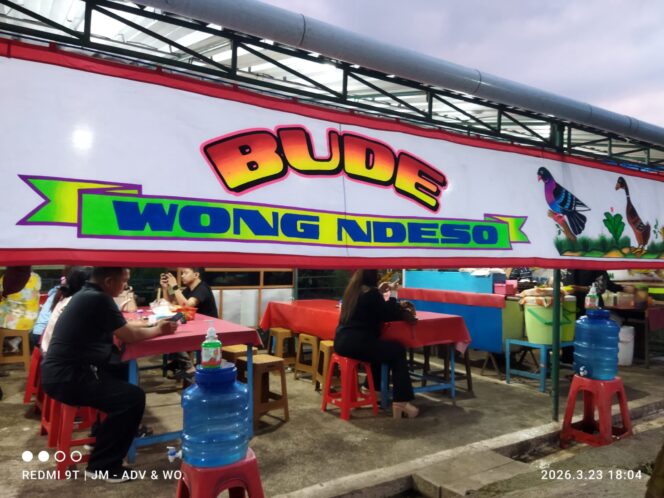 
					Foto : Kabar baik bagi pencinta kuliner khas Lamongan. Warung makan Bu’De Wong Ndeso yang berlokasi di Jalan Alternatif Sentul Sirkuit, Bogor, kini menjadi magnet baru bagi para penikmat pecel lele dan hidangan khas Jawa Timur, Kamis (26/3/2026).
