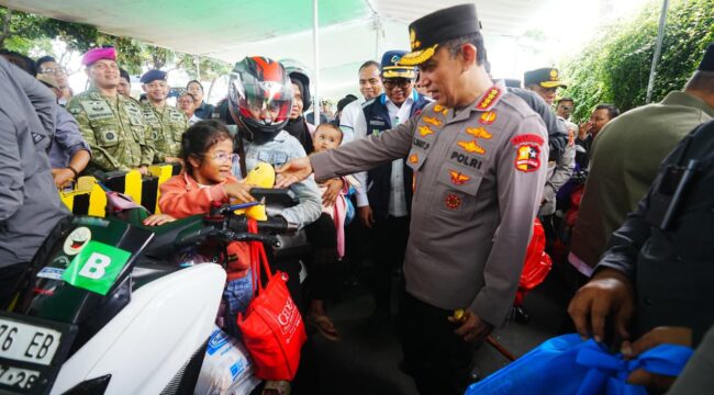 Foto : Kapolri Listyo Sigit Prabowo menyampaikan bahwa angka kecelakaan lalu lintas selama arus mudik dan balik Lebaran 2026 mengalami penurunan signifikan sebesar 7,8 persen dibandingkan tahun sebelumnya.