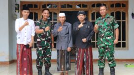 Foto: Dandim Trenggalek Momentum halal bihalal ini kami manfaatkan untuk mempererat hubungan dengan para ulama