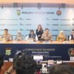 Foto : Direktorat PPA/PPO Polda Metro Jaya mengungkap kasus dugaan tindak pidana percabulan dan/atau kekerasan seksual yang dilakukan seorang pengemudi transportasi online terhadap penumpangnya.