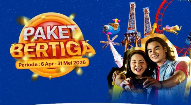 Foto : Kawasan wisata terpadu Ancol Taman Impian kembali menghadirkan sejumlah program promosi untuk menarik minat wisatawan selama periode libur panjang awal tahun, seperti yang disampaikan dalam Press Release yang diterima redaksi, Kamis (9/4/2026).