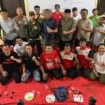 Foto : Menjelang peringatan Hari Buruh Internasional (May Day) 2026, Federasi Serikat Buruh Niaga, Informatika, Keuangan, Perbankan dan Aneka Industri (FSB NIKEUBA) Jakarta mulai memanaskan konsolidasi aksi. Pertemuan digelar bersama pengurus komisariat dari 18 perusahaan di Kantor KSBI, Jalan Cipinang Raya, Jakarta Timur, Minggu (12/4/2026).
