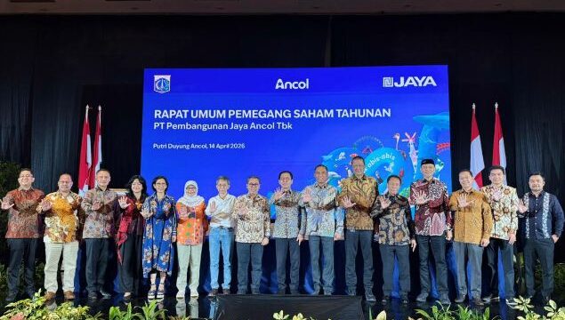 Foto : Rapat Umum Pemegang Saham Tahunan (RUPST) PT Pembangunan Jaya Ancol Tbk menghasilkan sejumlah keputusan strategis yang mencerminkan kinerja solid sekaligus arah baru perusahaan dalam menghadapi perubahan industri pariwisata, Selasa (14/4/2026).