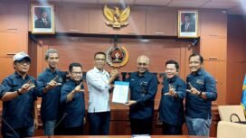  Foto : Lampung resmi menjadi tuan rumah Hari Pers Nasional (HPN) dan Pekan Olahraga Wartawan Nasional (Porwanas) Tahun 2027.
