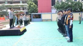 Foto: Kapolres Metro Jakarta Barat Kombes Pol. Twedi Aditya Bennyahdi, S.Sos., S.I.K., M.H. didampingi Dandim 0503 Jakarta Barat Letkol Inf. Saputra Hakki, S.H., M.P.M.,