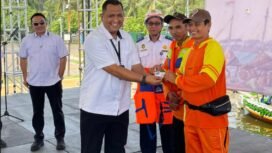  Foto : PT Pembangunan Jaya Ancol Tbk memperkuat standar keselamatan wisata bahari dengan menerima E-Pas Kecil untuk kapal wisata yang beroperasi di kawasan Anco.