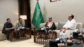 Foto: Menjelang puncak pelaksanaan ibadah haji tahun 2026, Kepolisian Negara Republik Indonesia terus memperkuat langkah perlindungan bagi jemaah haji Indonesia melalui penguatan koordinasi internasional.