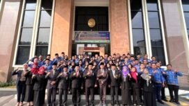 Foto : Pengadilan Agama Jakarta Pusat menggelar upacara peringatan Hari Lahir Pancasila Tahun 2026 di halaman kantor Pengadilan Agama Jakarta Pusat.