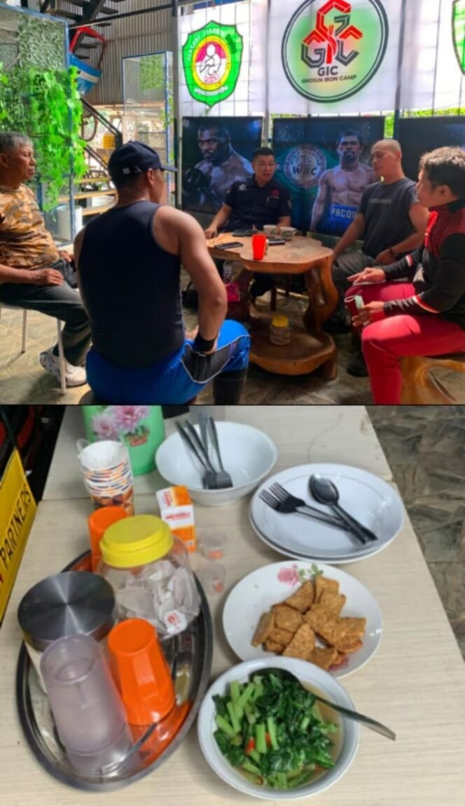 
					Foto : Ghosun Iron Camp menunjukkan komitmennya dalam mendukung pengembangan atlet tinju melalui program pembinaan yang tidak hanya berfokus pada peningkatan kemampuan teknik, tetapi juga memperhatikan kesejahteraan para atlet binaannya.
