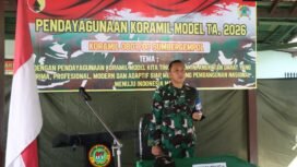 Foto: Dandim 0807/Tulungagung Buka Pendayagunaan Koramil Model TA 2026