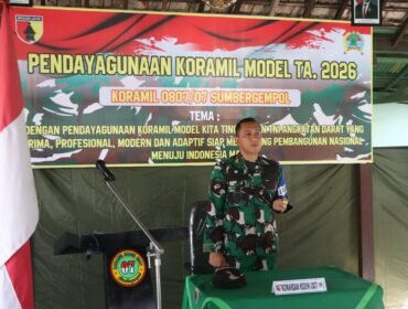 Foto: Dandim 0807/Tulungagung Buka Pendayagunaan Koramil Model TA 2026