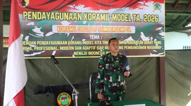 Foto: Dandim 0807/Tulungagung Buka Pendayagunaan Koramil Model TA 2026