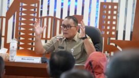 Foto: Wali Kota Jakarta Pusat Arifin memimpin Rapat Koordinasi Wilayah (Rakorwil) di Kantor Wali Kota Jakarta Pusat