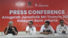 Foto:Persatuan Wartawan Indonesia (PWI) Jaya bersama Bank Jakarta menghadirkan Kategori Khusus Literasi Keuangan Bank Jakarta dalam ajang Lomba Karya Jurnalistik Mohammad Hoesni Thamrin (MHT) 2026.