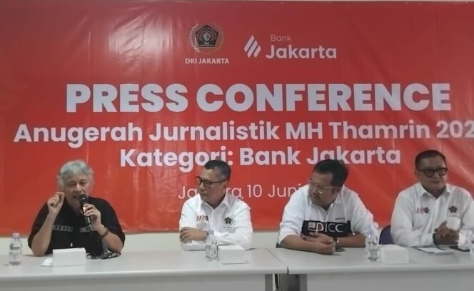 
					Foto:Persatuan Wartawan Indonesia (PWI) Jaya bersama Bank Jakarta menghadirkan Kategori Khusus Literasi Keuangan Bank Jakarta dalam ajang Lomba Karya Jurnalistik Mohammad Hoesni Thamrin (MHT) 2026.