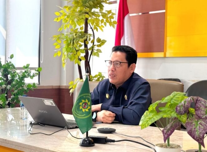 
					Foto : Ketua Pengadilan Agama Jakarta Pusat, Muhammad Aliyuddin, S.Ag., M.H., menegaskan pentingnya upaya pencegahan perkawinan anak melalui edukasi, penguatan peran keluarga, serta sinergi lintas sektor guna melindungi masa depan generasi muda.