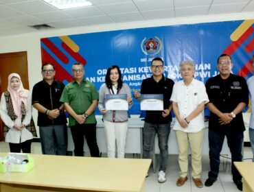 Foto : Persatuan Wartawan Indonesia (PWI) Jaya sukses menyelenggarakan Orientasi Kewartawanan dan Keorganisasian (OKK) Peningkatan Angkatan ke-24 Tahun 2026 di Markas PWI Jaya, Gedung Bank Jakarta, Jakarta Pusat, Senin (22/6/2026).