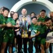 Foto : Tim sepakbola Persatuan Wartawan Indonesia (PWI) Kota Bogor sukses keluar sebagai juara pertama dalam ajang turnamen Mini Soccer Bupati Bogor Cup 2026. Kompetisi antar pewarta ini digelar di Ayo Arena, Sentul pada Jumat, 26 Juni 2026.