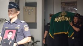 Foto : Seorang pegawai Bea Cukai Pekanbaru, Aditya Waskita Jauhari, meninggal dunia saat menjalankan tugas pengawasan pemuatan barang ekspor di perairan Tanjung Buton, Kabupaten Siak, Riau, pada Senin (7/7/2026) dini hari.
