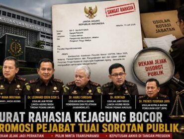 Foto : Beredarnya dokumen berstatus 