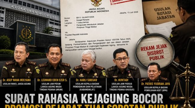 Foto : Beredarnya dokumen berstatus 