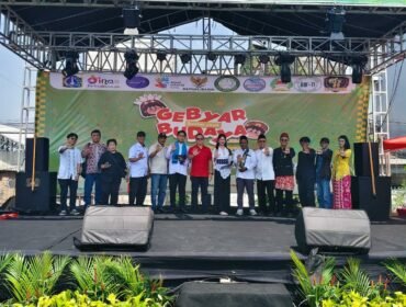 Foto  : Kawasan Pulo Besar Elok, Kelurahan Sunter Jaya, Kecamatan Tanjung Priok, Jakarta Utara, dipenuhi ribuan warga yang antusias menghadiri Gebyar Budaya Sunter Jaya Jilid 2 yang digelar Minggu (26/7/2026).