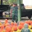 Foto: Kenalkan Dunia Militer Sejak Dini, Kodim 0806/Trenggalek Terima Outing Class Siswa TK.