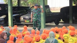 Foto: Kenalkan Dunia Militer Sejak Dini, Kodim 0806/Trenggalek Terima Outing Class Siswa TK.