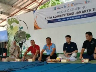 Foto : Pemerintah Kota Administrasi Jakarta Timur kembali memperkuat kemitraan dengan insan pers melalui kegiatan Media Gathering Pemkot Jakarta Timur yang digelar di Taman Cempaka, Jalan Rawa Lindung, RT 02/RW 04, Cilangkap, Kecamatan Cipayung, Jakarta Timur, Selasa (4/8/2026).