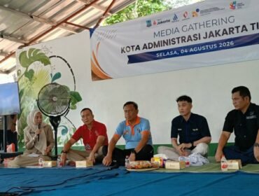 Foto : Pemerintah Kota Administrasi Jakarta Timur kembali memperkuat kemitraan dengan insan pers melalui kegiatan Media Gathering Pemkot Jakarta Timur yang digelar di Taman Cempaka, Jalan Rawa Lindung, RT 02/RW 04, Cilangkap, Kecamatan Cipayung, Jakarta Timur, Selasa (4/8/2026).