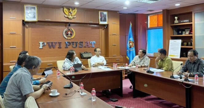 
					 Foto : Persatuan Wartawan Indonesia (PWI) Pusat bekerja sama dengan Asosiasi Fintech Pendanaan Bersama Indonesia (AFPI) akan menggelar Workshop Jurnalistik bertajuk 