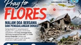 Foto:Bencana gempa bumi berkekuatan magnitudo 7,7 yang menguncang Kabupaten Nagekeo, Nusa Tenggara Timur (NTT), Sabtu, 15 Agustus, 2026 meluluhlantakkan kawasan tersebut.