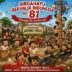 Foto:Suasana penuh semangat kemerdekaan terasa di Perumahan Beverly Hills,Desa Srimahi ,Kec.Tambun Utara ,Kab Bekasi dalam perayaan perdana Hari Ulang Tahun (HUT) ke-81 Republik Indonesia. 
