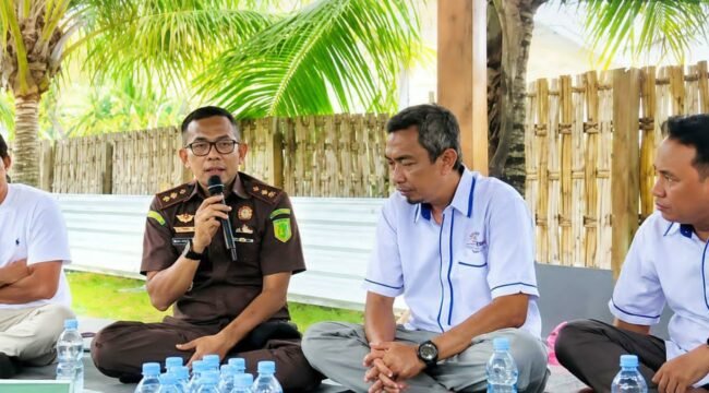 Foto:Serikat Media Siber Indonesia (SMSI) Kabupaten Sumbawa Barat mendorong keterbukaan informasi dalam penyelenggaraan penegakan hukum. 