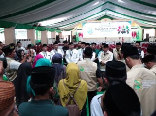 Foto:Muktamar ke-35 Nahdlatul Ulama (NU) resmi dibuka Kamis (27/8/2026) pukul 15.00 WIB. Pembukaan digelar di Lapangan Untung Suropati, kawasan Pondok Pesantren Bahrul Ulum Tambakberas, Jombang, Jawa Timur.