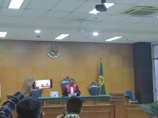 Foto:Proses hukum dugaan tindak pidana korupsi pengadaan mesin jahit di lingkungan Pemerintah Kota Administrasi Jakarta Timur periode anggaran 2022–2024 memasuki babak praperadilan.