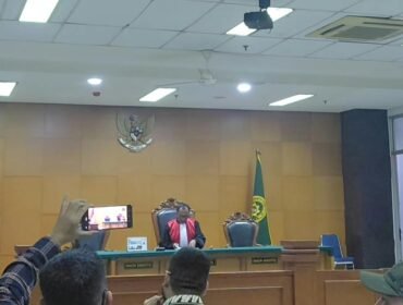 Foto:Proses hukum dugaan tindak pidana korupsi pengadaan mesin jahit di lingkungan Pemerintah Kota Administrasi Jakarta Timur periode anggaran 2022–2024 memasuki babak praperadilan.