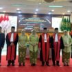 Foto:Kepemimpinan Pengadilan Negeri (PN) Jakarta Timur Kelas IA Khusus resmi berganti. Efendi, S.H. dilantik dan diambil sumpahnya sebagai Ketua PN Jakarta Timur, menggantikan Iwan Anggoro Warsita, S.H., M.Hum.