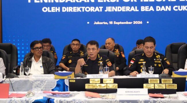 Foto:Upaya membawa emas ke luar negeri tanpa memenuhi ketentuan kepabeanan kembali digagalkan Bea Cukai. Sepanjang September 2026, petugas melakukan serangkaian penindakan di empat bandara internasional dan mengamankan lebih dari 29 kilogram emas serta barang yang diduga emas.