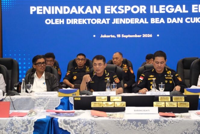 
					Foto:Upaya membawa emas ke luar negeri tanpa memenuhi ketentuan kepabeanan kembali digagalkan Bea Cukai. Sepanjang September 2026, petugas melakukan serangkaian penindakan di empat bandara internasional dan mengamankan lebih dari 29 kilogram emas serta barang yang diduga emas.