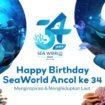 Foto: Sea World Ancol merayakan hari ulang tahun (HUT) ke-34 dengan mengusung semangat “Menginspirasi dan Menghidupkan Laut”.