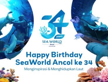 Foto: Sea World Ancol merayakan hari ulang tahun (HUT) ke-34 dengan mengusung semangat “Menginspirasi dan Menghidupkan Laut”.